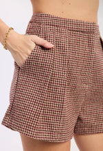 Load image into Gallery viewer, Erin Houndstooth Plaid Shorts
