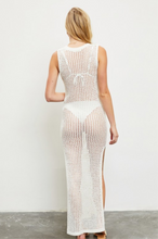 Load image into Gallery viewer, Knit Swim Coverup Maxi Dress
