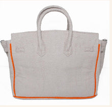 Load image into Gallery viewer, Beach Birkin Terry Cloth Tote Bag Purse
