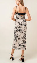 Load image into Gallery viewer, You Wish Velvet and Lace Mesh Midi Dress
