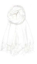 Load image into Gallery viewer, Pashmina Fringe Scarf Shawl Available In 3 Colors
