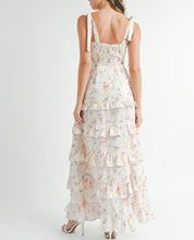 Load image into Gallery viewer, Alexia Ruffle Milkmaid Maxi Dress
