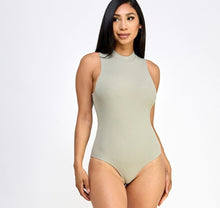 Load image into Gallery viewer, Ribbed Mock Neck Bodysuit Available In Four Colors
