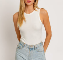 Load image into Gallery viewer, Round Neck Ribbed Bodysuit Available In Three Colors
