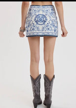 Load image into Gallery viewer, By The Sea Printed Mini Skort

