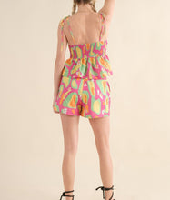 Load image into Gallery viewer, Fiesta Peplum Ruched Tank
