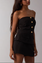 Load image into Gallery viewer, Amanda Strapless Tube Button Down Vest
