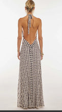 Load image into Gallery viewer, Erica Polka Dot Halter Maxi Dress
