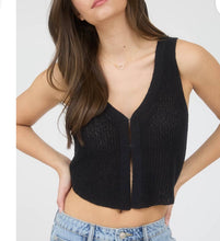 Load image into Gallery viewer, Front Hook Knit Vest 3 Colors
