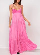 Load image into Gallery viewer, Sweet Like Sugar Pink Bustier Tank Maxi Dress
