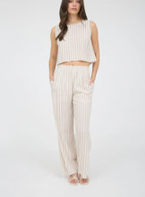 Load image into Gallery viewer, Sea Breeze Stripe Tie Back Tank
