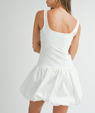 Load image into Gallery viewer, Lauren Bubble Hem Mini Tank Dress
