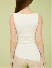 Load image into Gallery viewer, Mara Asymmetrical Hem Sleeveless Tank Top
