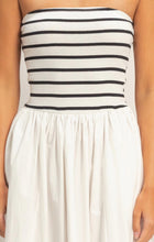 Load image into Gallery viewer, Boat Day Striped Tube Dress
