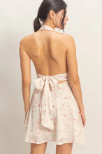 Load image into Gallery viewer, Jenna Floral Halter Mini Dress
