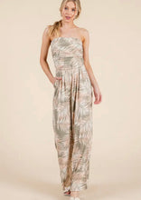 Load image into Gallery viewer, On Vacay Strapless Tube Ruched Jumpsuit 2 Colors
