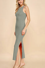 Load image into Gallery viewer, Ribbed Knit Maxi Tank Dress
