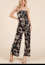 Load image into Gallery viewer, On Vacay Strapless Tube Ruched Jumpsuit 2 Colors
