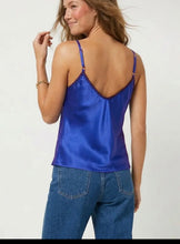Load image into Gallery viewer, Royal Blue Whipstitch Tank Cami
