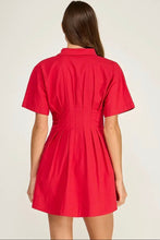Load image into Gallery viewer, In Love Pleated Mini Dress

