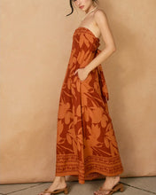 Load image into Gallery viewer, Melina Strapless Tie Back Maxi Dress
