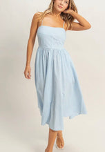 Load image into Gallery viewer, Sail Away Striped Midi Dress

