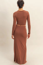 Load image into Gallery viewer, Bri Long Sleeve Crop Top
