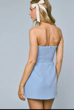Load image into Gallery viewer, Marina Strapless Tube Mini Dress With Shorts AVAILABLE 6/11
