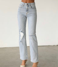 Load image into Gallery viewer, Ava Straight Leg Denim Jeans
