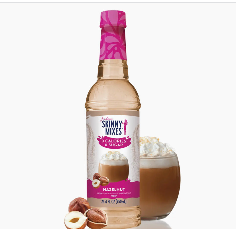 Jordan’s Skinny Syrup Mix Hazelnut 25.4 Oz