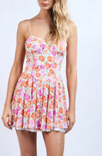 Load image into Gallery viewer, So Into You Floral Lace Trim Mini Dress
