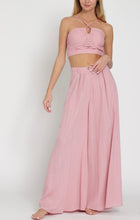 Load image into Gallery viewer, Pink Petals Wide Leg Pants
