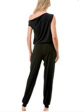 Load image into Gallery viewer, Lily Off Shoulder Jogger Jumpsuit
