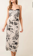 Load image into Gallery viewer, You Wish Velvet and Lace Mesh Midi Dress
