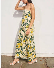 Load image into Gallery viewer, Limoncello Strapless Tube Maxi Dress
