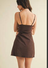 Load image into Gallery viewer, Rylie Gathered Ruched Mini Dress
