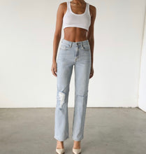 Load image into Gallery viewer, Ava Straight Leg Denim Jeans
