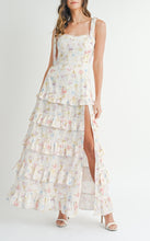 Load image into Gallery viewer, Alexia Ruffle Milkmaid Maxi Dress
