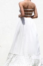 Load image into Gallery viewer, Angel Strapless Maxi Dress
