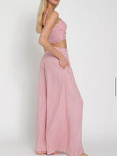 Load image into Gallery viewer, Pink Petals Wide Leg Pants
