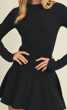 Load image into Gallery viewer, Gabrielle Pleated Sweater Mini Dress

