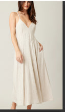 Load image into Gallery viewer, Set Sail Striped Tank Midi Dress
