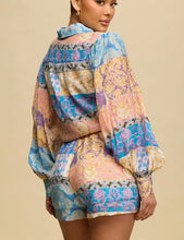 Load image into Gallery viewer, Bethenny Long Sleeve Shirt And Shorts Two Piece Set
