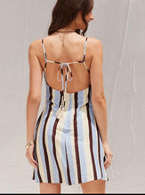 Load image into Gallery viewer, Milania Stripe Tank Mini Dress
