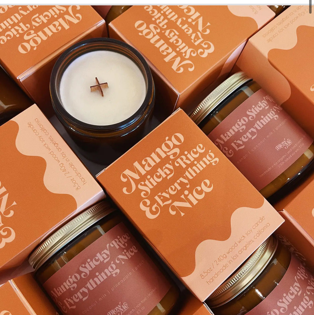 Mango Sticky Rice And Everything Nice Candle