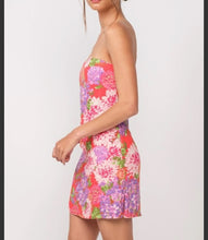 Load image into Gallery viewer, Madison Floral Mini Tube Dress
