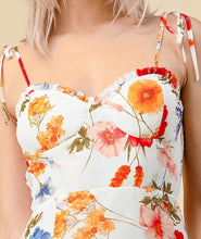 Load image into Gallery viewer, Rachel Floral Print Mini Dress
