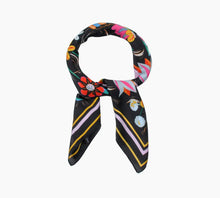 Load image into Gallery viewer, Floral Print Bandana Square Scarf for Neck or Purse Available In Three Colors
