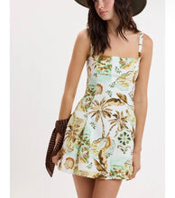 Load image into Gallery viewer, Vintage Seaside Mini Flare Dress

