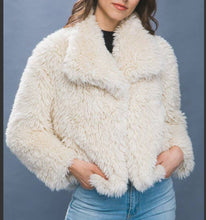 Load image into Gallery viewer, It&#39;s Cold Outside Faux Fur Coat
